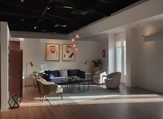 Client MAF, Al Zahia Sales Center, Soft Touch Interior