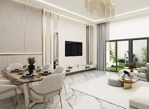 Complete Design and Fitout Works, Townhouse in Sharja, completed by Soft Touch Interior