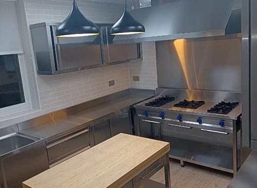 Industrial Kitchen Design & Execution – Private Client, Al Quoz 2, completed by Soft Touch Interior